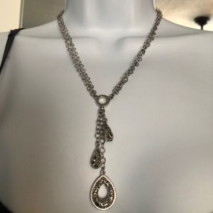 Double stranded necklace